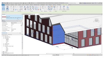 Getting Started with Revit - Part 3: Placing Doors, Windows & Curtain Walls