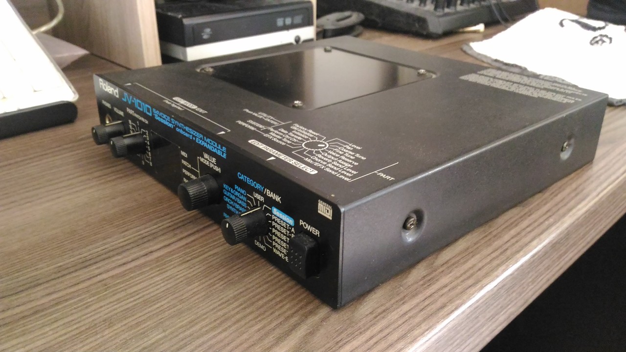 Roland JV1010 64voice Synthesizer Module DEMO
