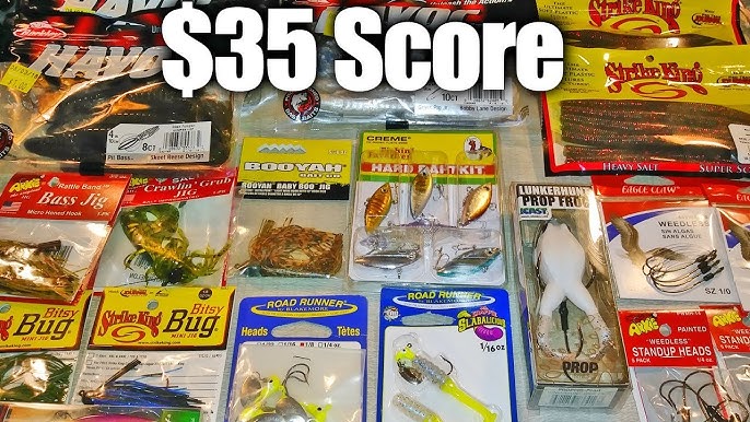 Want Cheap Fishing Lures from Walmart? Fishing Tackle Less Than $20 