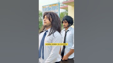 School assembly😂 #nibba #nibbi #assembly #relatablethings #school #couples #funny #schoollife