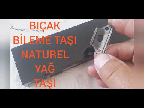 Video: Düz Bir Tıraş Bıçağının Bilenmesi