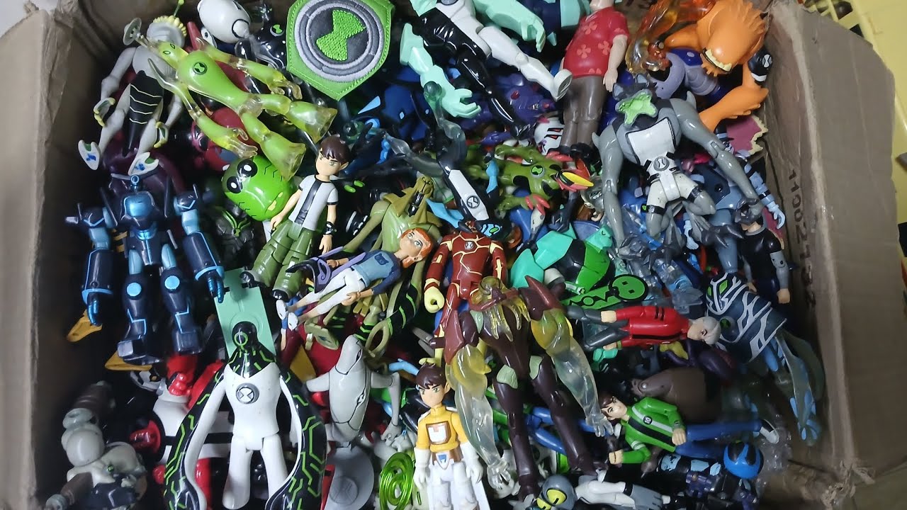 UNBOXING SUPREMO de BONECOS do BEN 10!!