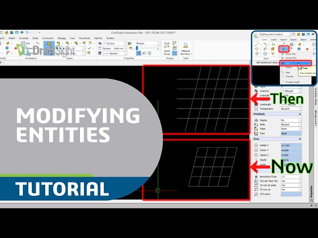 Trim Entities from Toolbar