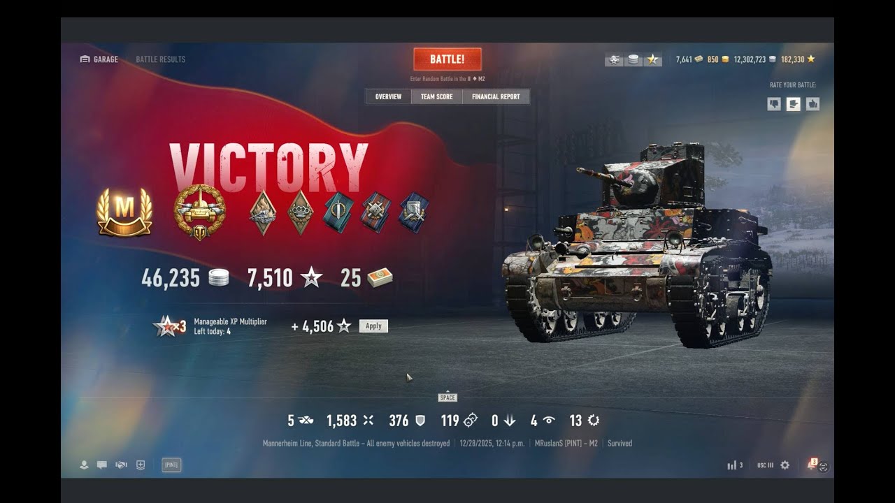 M2 Tank Mastery: Dominating the Battlefield at Tier 2