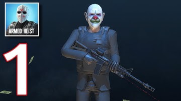 Armed Heist- TPS Shooting Games Part 1- Tutorial Region 1 (Android/iOS)