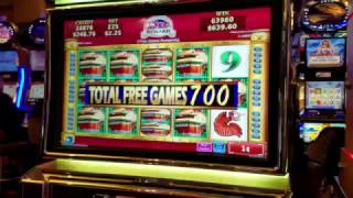 My new friend's bonus of 1000+ games via Lion Festival Boosted Celebration slot machine ($2.25 bet)