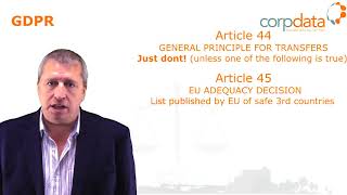 Can I Transfer Data Outside The Eu? Part 23 In Our Guide To Gdpr In 1 Minute Bites