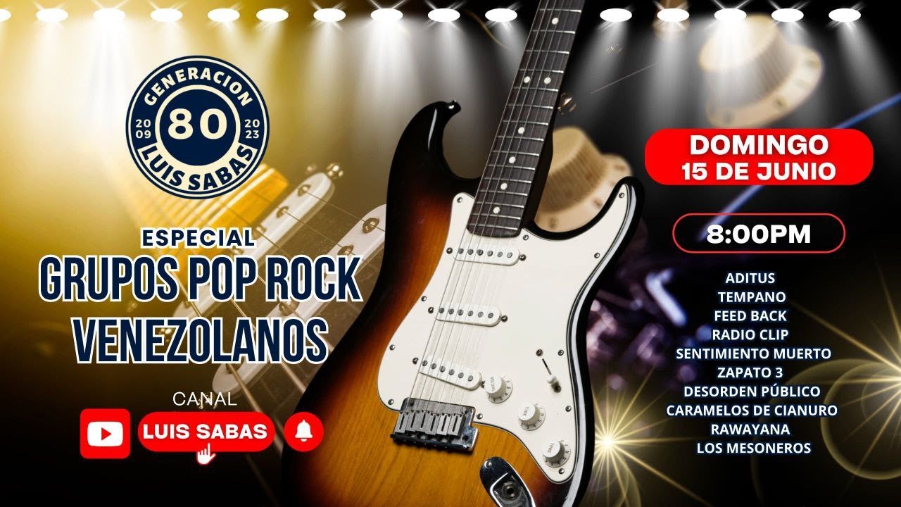 GRUPOS POP ROCK VENEZOLANOS