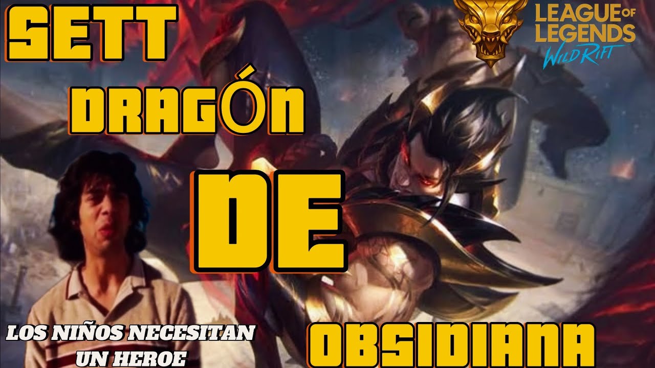 SETT DRAGÓN DE OBSIDIANA/ La carreada de sus vidas \ Wild Rift [: