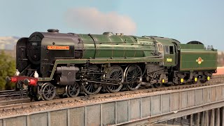 Hornby Britannia With Oily Rag Weathering and Archive Sound from the Footplate!