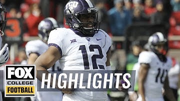 TCU vs Texas Tech | Highlights | FOX COLLEGE FOOTBALL