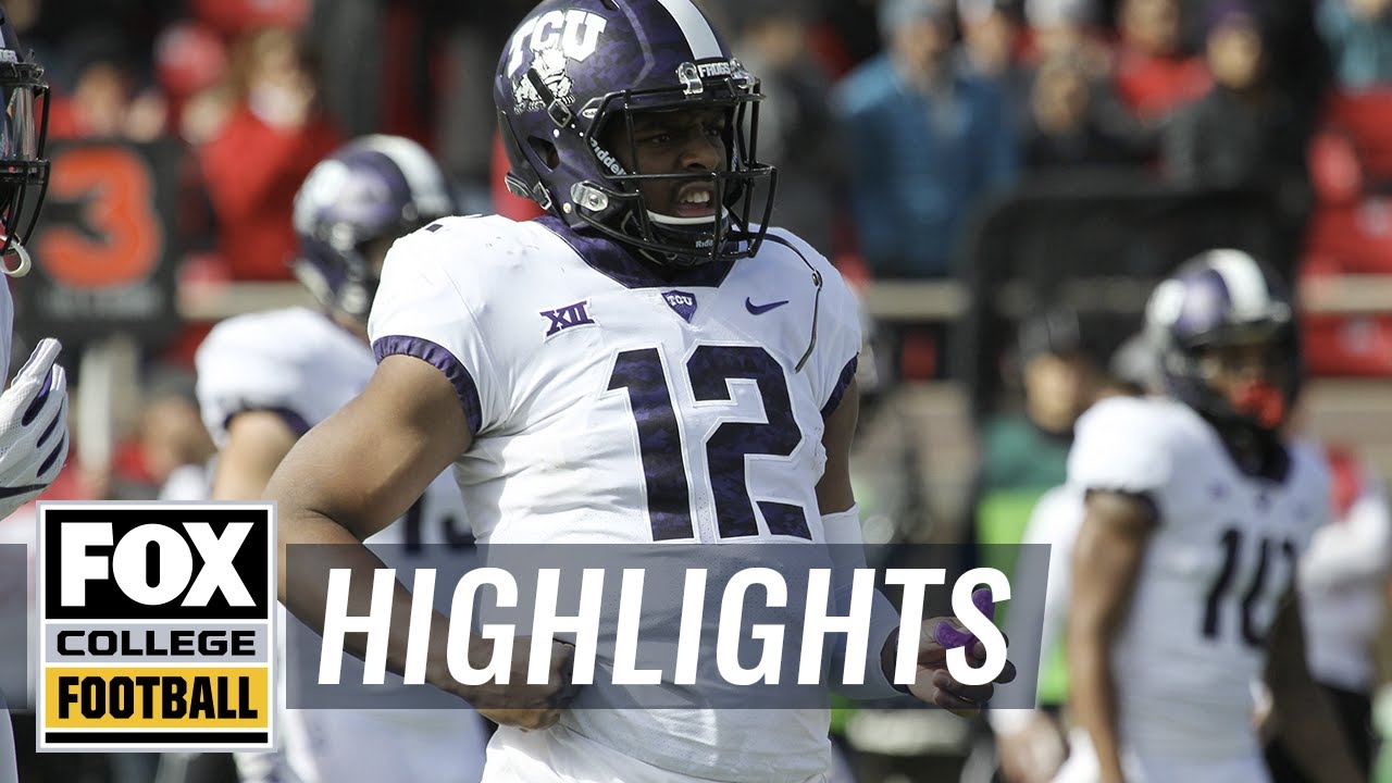 TCU vs Texas Tech Highlights FOX COLLEGE FOOTBALL YouTube