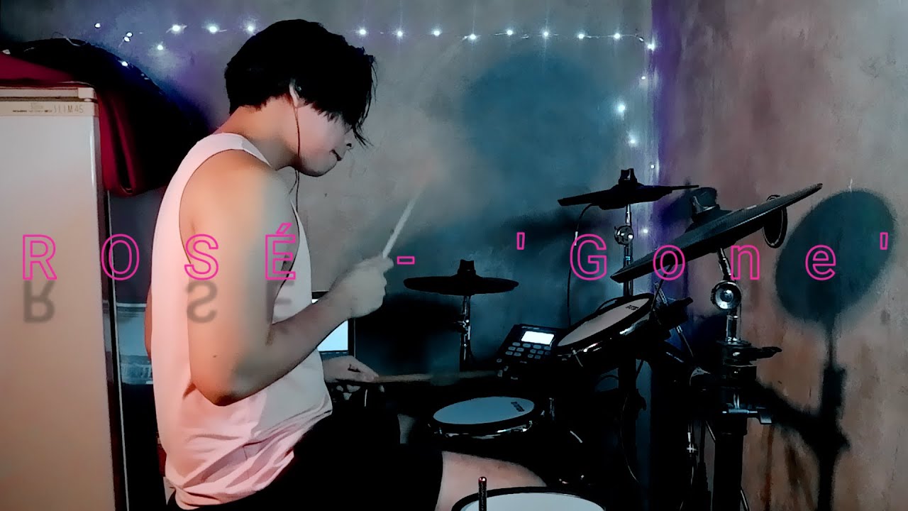 Gone - ROSÉ | DRUM COVER (Mayonnaise x Avenida Cover)