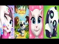 2Talking Angela vs my talking hank 🥰🧡 vs my talking pan 🥰🤩😍