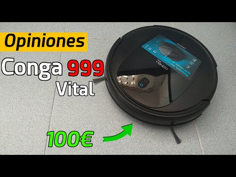 El robot aspirador y friegasuelos Conga 999 Vital X lo hace todo bien y  baja de precio a solo 129 euros