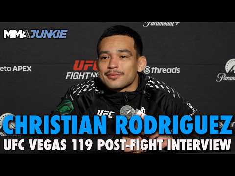 Christian Rodriguez hopes highlight finish made Duke Roufus proud — UFC Vegas 119