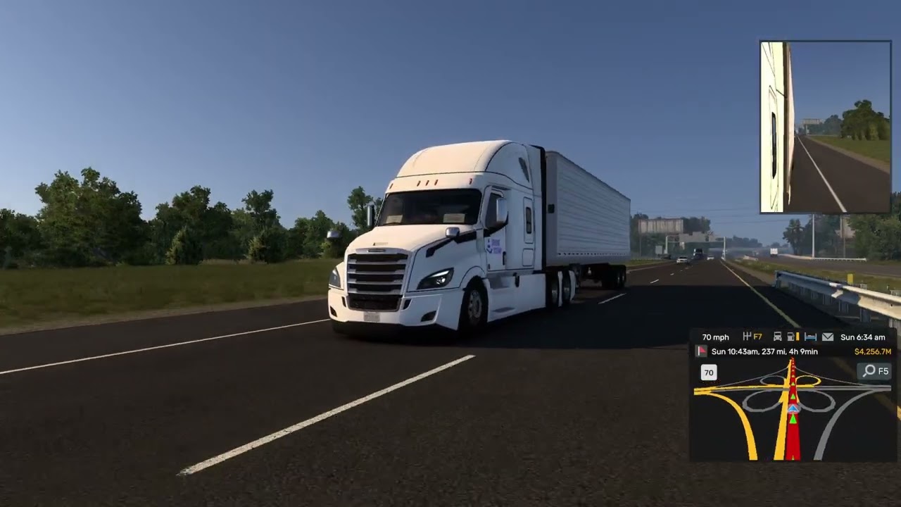 American Truck Simulator | Flour from Kansas City to Columbus