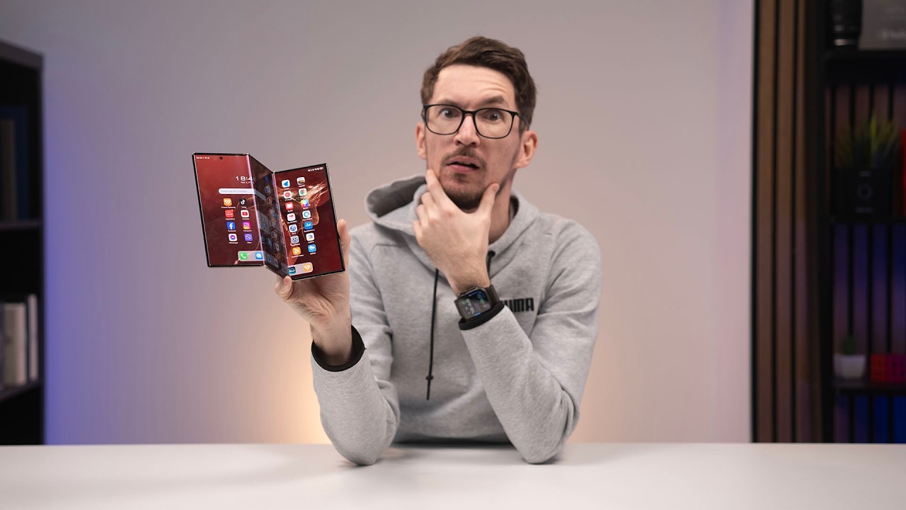 A jövő mobilja MEGÉRKEZETT! | Huawei Mate XT Ultimate teszt