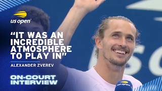 Alexander Zverev On-Court Interview | 2026 US Open Final