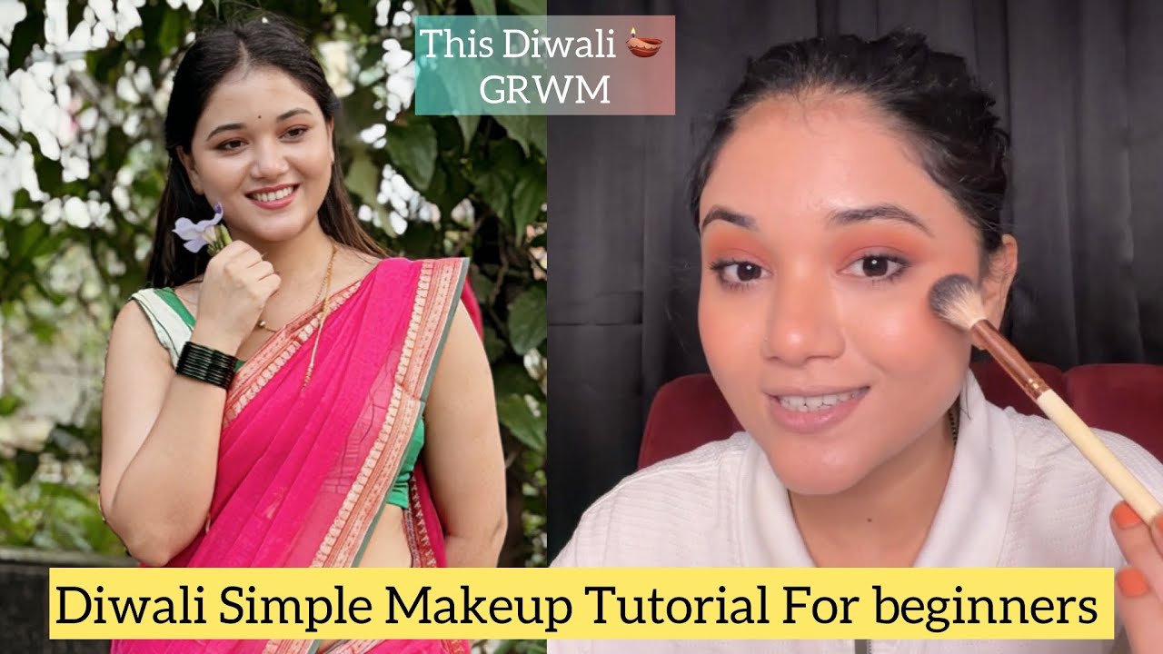 This Diwali Get Ready With Me 🪔 Step By Step Eye Makeup 💄 
