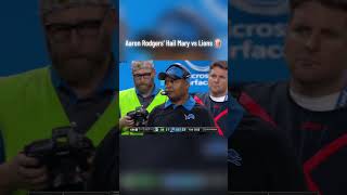 Aaron Rodgers Hail Mary vs Lions