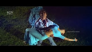 Ravichandran and Kushbu Very Romantic Scene | Ranadheera Kannada Movie