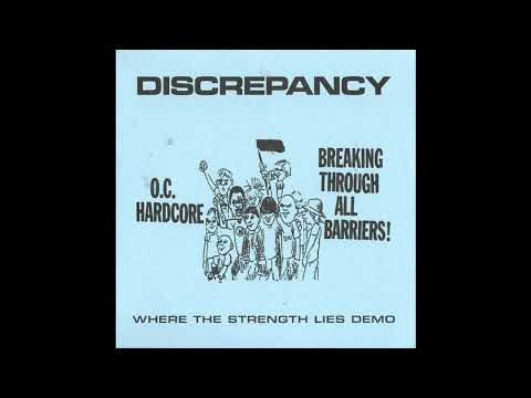 Discrepancy — Discrepancy – Where The Strength Lies Demo – 45
