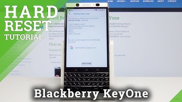 How to Hard Reset Blackberry KeyOne - Wipe Device by Using Settings