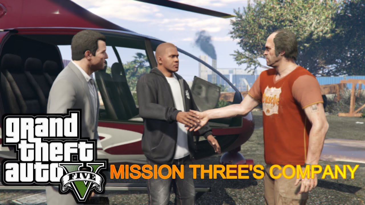 GTA 5 Mission Three's company Story Mode YouTube