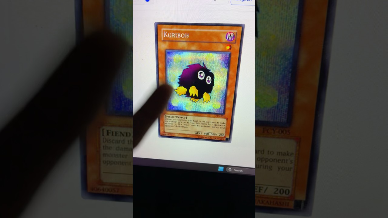 First Ever Yu-Gi-Card That Activated In The Hand