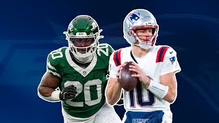 Previewing Drake Maye and the Patriots vs. Breece Hall and the Jets | NFL Week 17