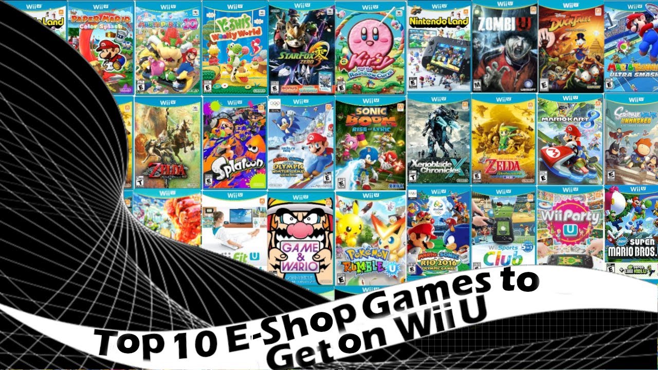 Top 10 Games to get on Wii U YouTube