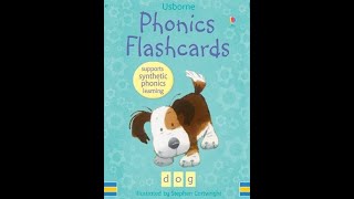 Phonics Flashcards Usborne