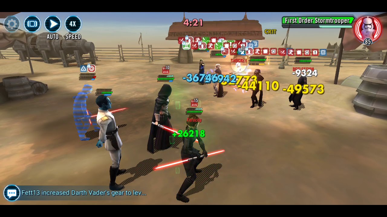 Darth Revan vs SLKR Phasma FOST Wat Hux (JediRyan)