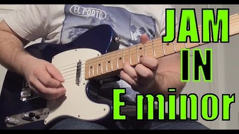 Jam in E minor 7th with the Loop Pedal