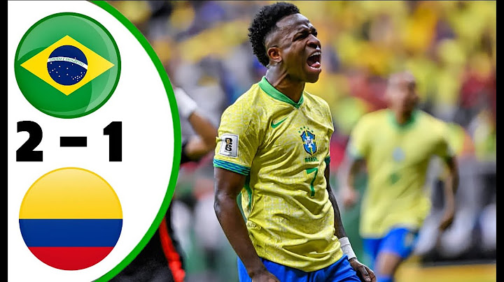 Brazil vs Colombia match highlights goals 24/25