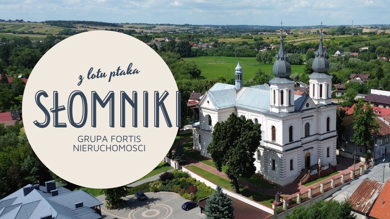 Słomniki z lotu ptaka