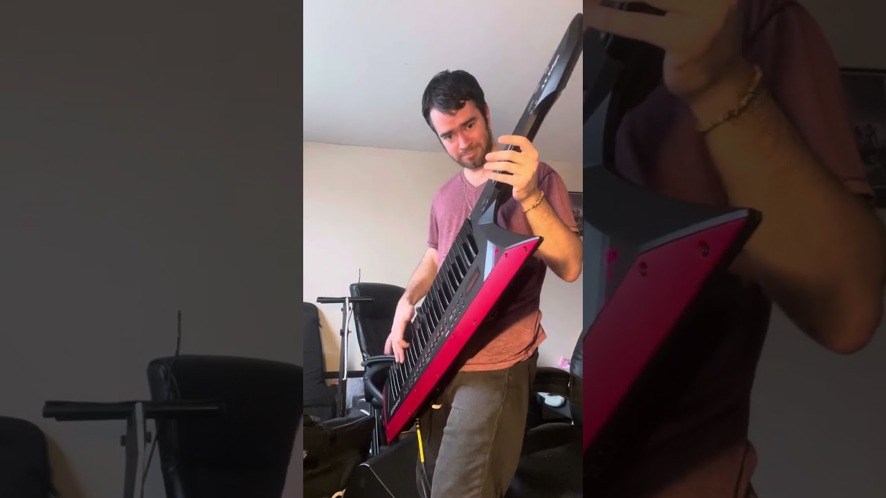 Testing Out the Roland Ax Edge Keytar