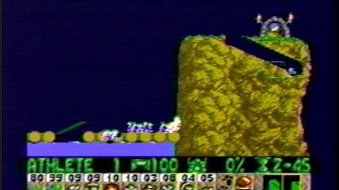 lemmings 29 Taxing, 100% saved "How do I dig out a path"