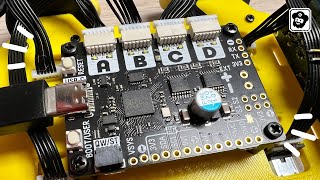 First look at Motor 2040 - an all-in-one quad motor controller, powered by RP2040