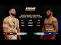 Алик Домнич MMA 100kg Vs Азамат Бакытов MMA 90kg Полная схватка