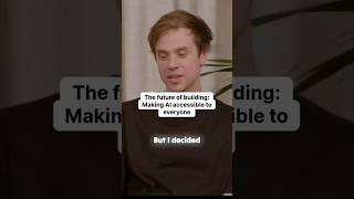 The Future of Building | Making AI Accessible to Everyone 🤖🚀#startup#subscribe