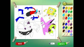 Spongebob Heroes Coloring