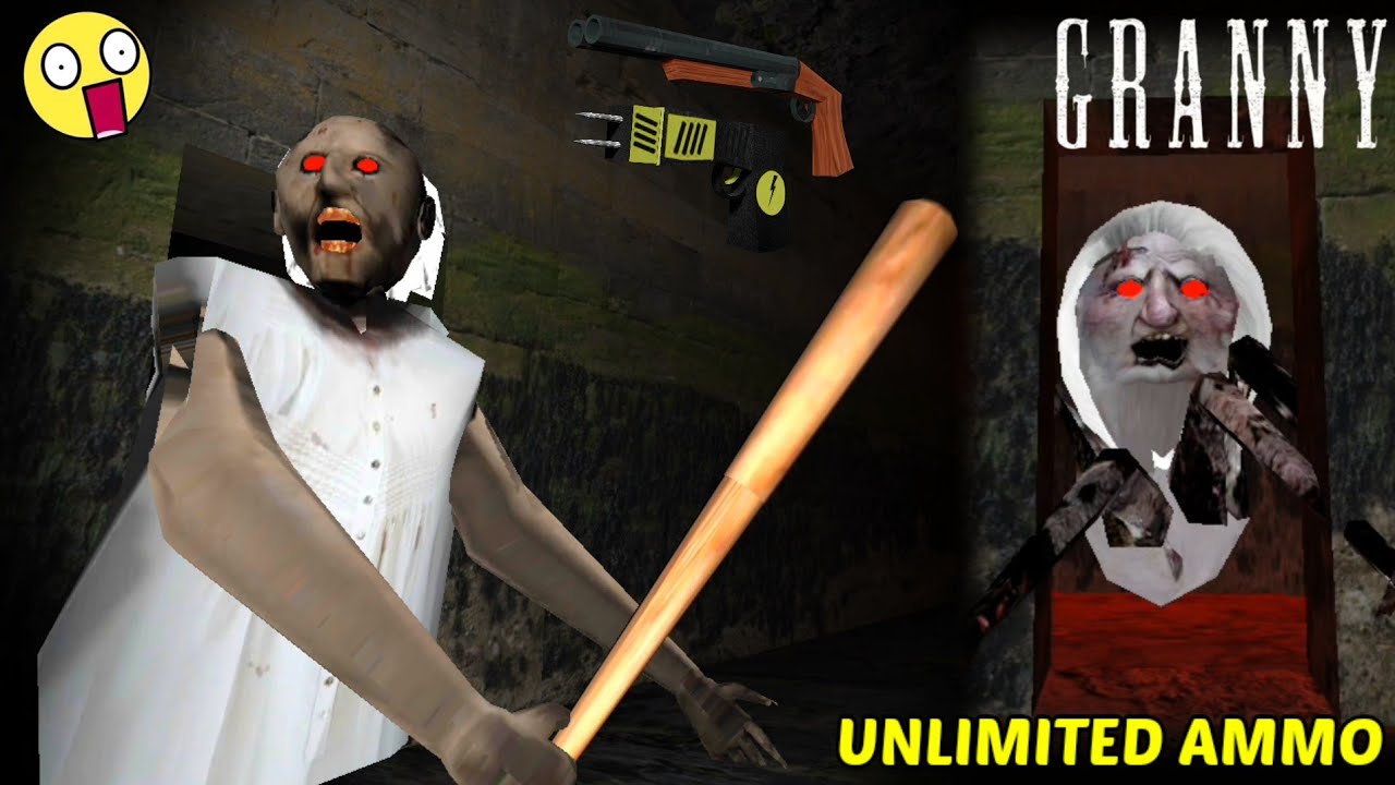 Granny v1.8.2 All Weapon And Unlimited Ammo New Mod Full
