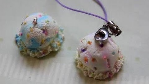 ❅  Polymer Clay Ice Cream Scoops ❅