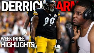 Derrick Harmon DEBUT vs Patriots Highlights | Week 3 NFL 2025