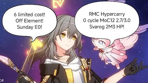Remembrance MC Hypercarry zerocycle(0 cycle) MoC 12 HSR 2.7/3.0 Svarog 2M3 HP, off element(6 cost)!