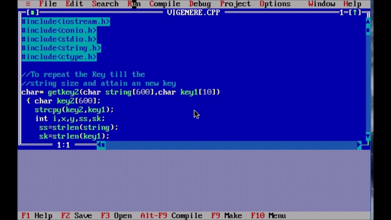 Vigenere Cipher and it's implementation on C - youtube