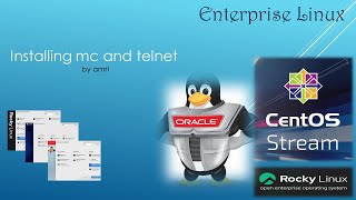 ENTLinux - INSTALLING MC & TELNET
