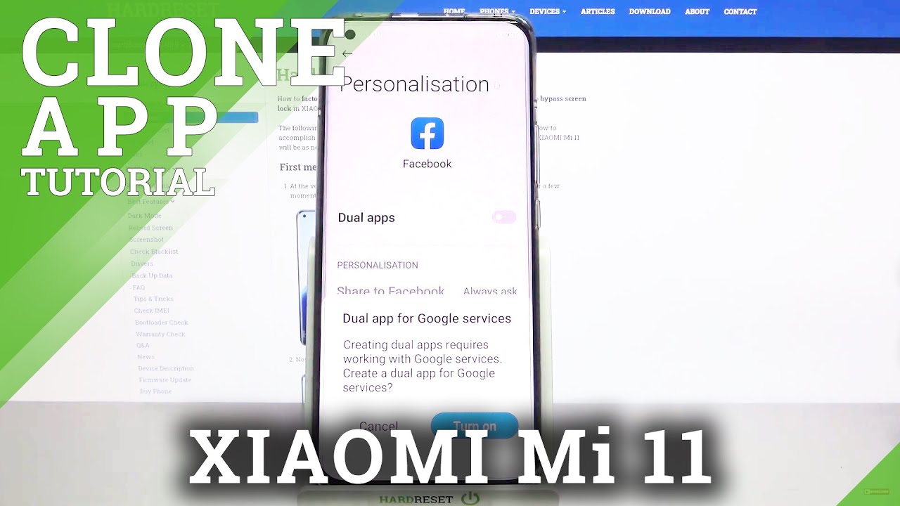 How to Clone Apps on XIAOMI Mi 11 – Duplicate Apps - YouTube
